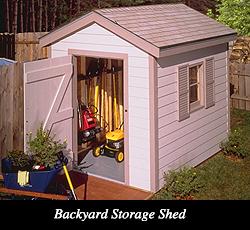 Backyard Storage Shed